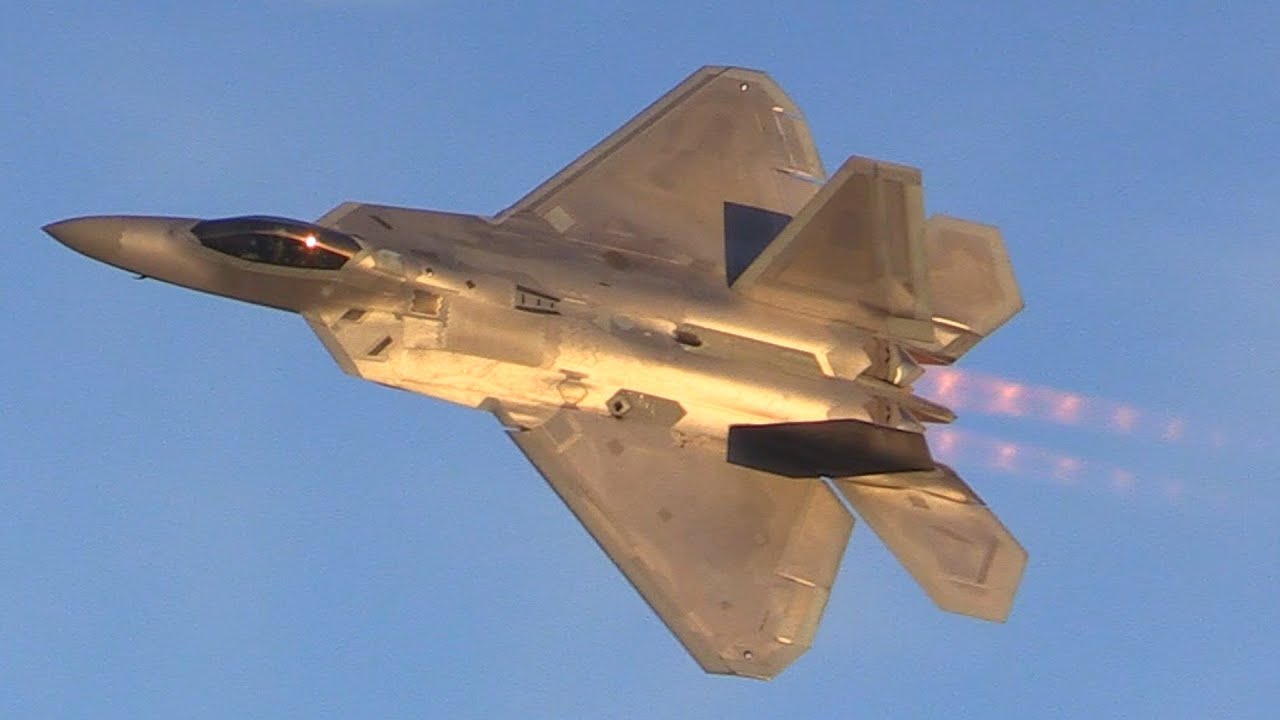 Avión de combate F-22 se estrello durante un entrenamiento en Florida