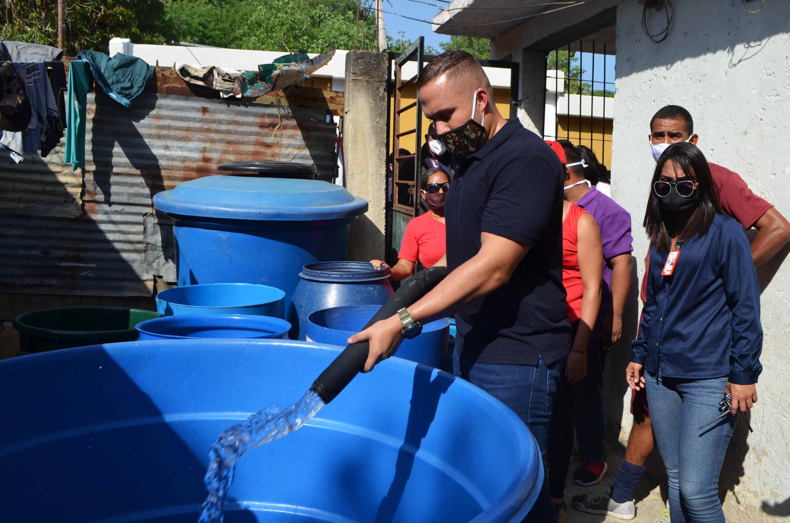 Más de 120 mil litros de agua distribuyeron en Naguanagua
