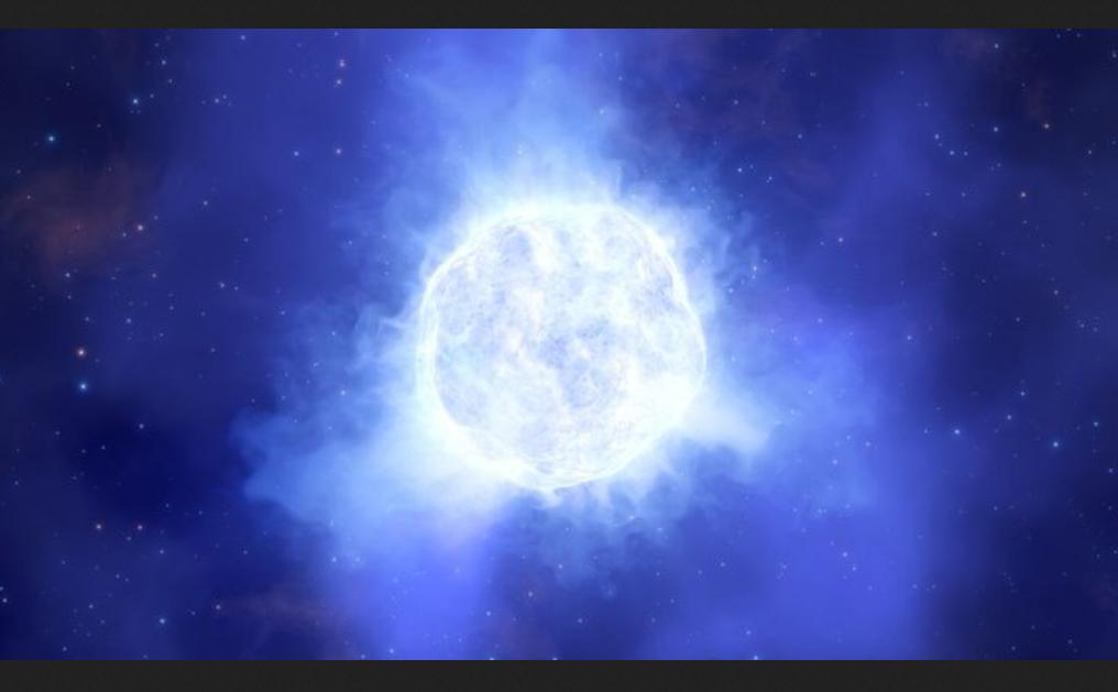 Una estrella supergigante desapareció desconcertando a los astrónomos