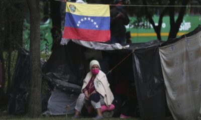Migrantes venezolanos varados en Bogotá - ACN