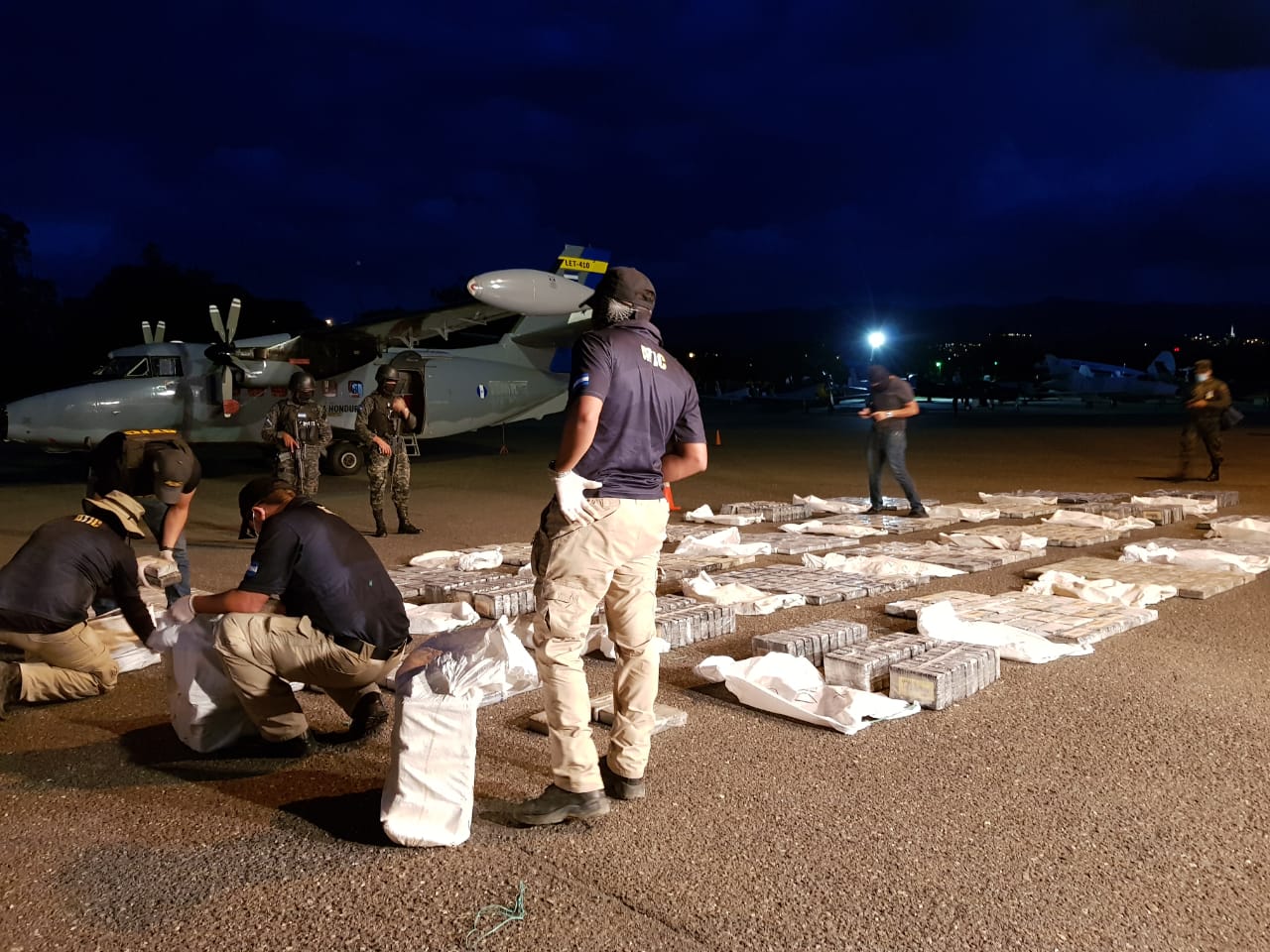 incautaron honduras avioneta droga Venezuela