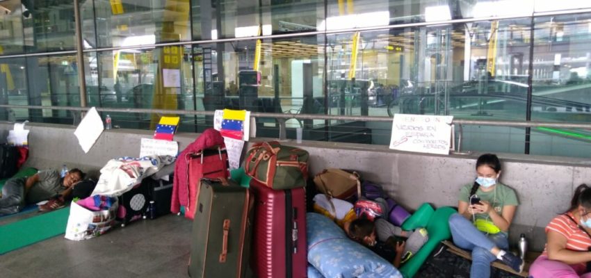 Venezolanos varados en España - ACN