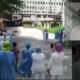 Rinden homenaje a enfermero fallecido por coronavirus en Valera