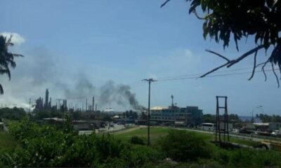 Reportan presunta explosión en la refinería el Palito