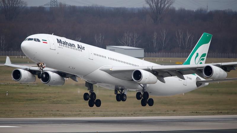 sancionan empresas abastecer aerolínea iraní- acn
