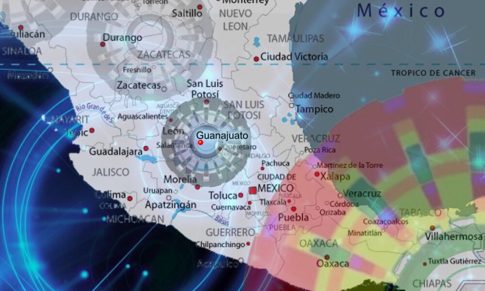 Una misteriosa anomalía fue captada en radar sobre Guanajuato