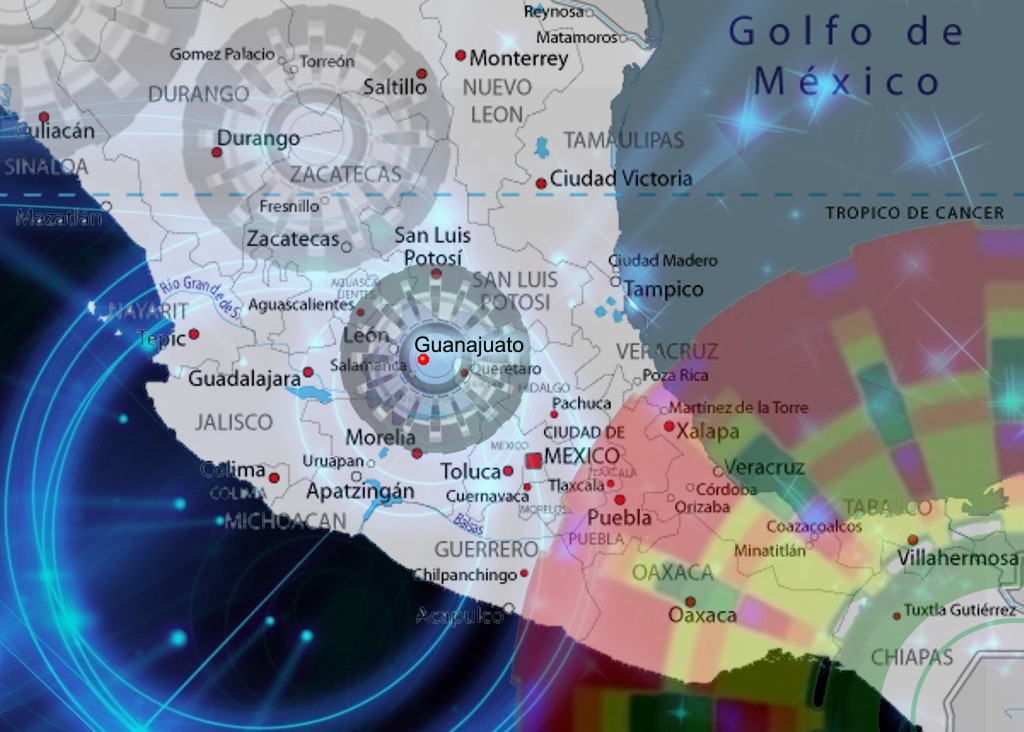 Una misteriosa anomalía fue captada en radar sobre Guanajuato