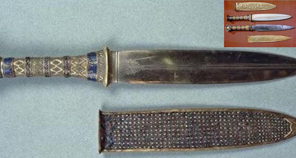 Una antigua daga egipcia que es un arma mortal y una rareza astronómica