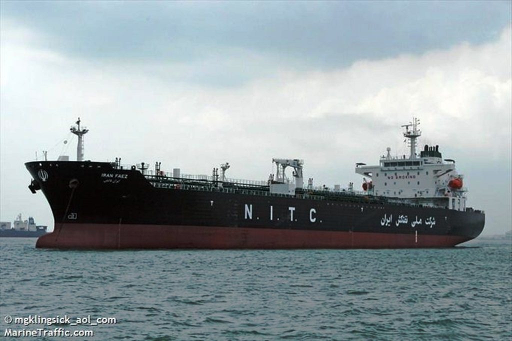 Petrolero iraní busca llegar a Venezuela - noticiasACN