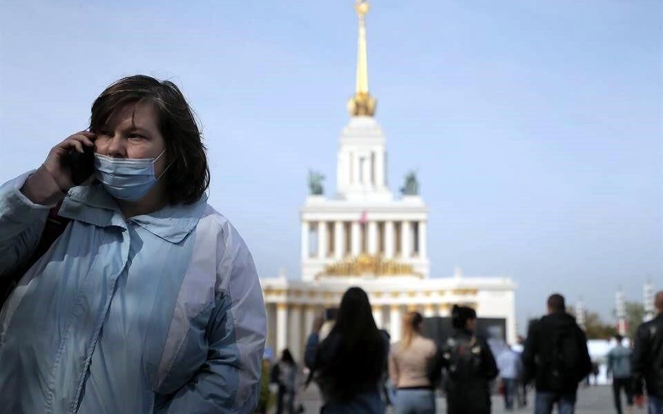 Rusia registra nuevo récord de contagios