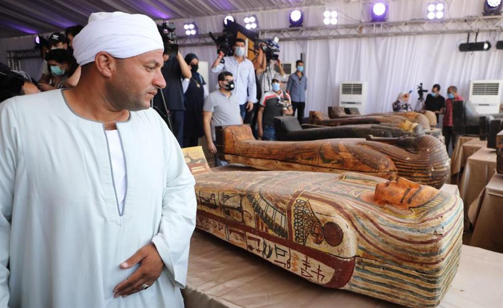 Egipto presentó 59 sarcófagos - noticiasACN