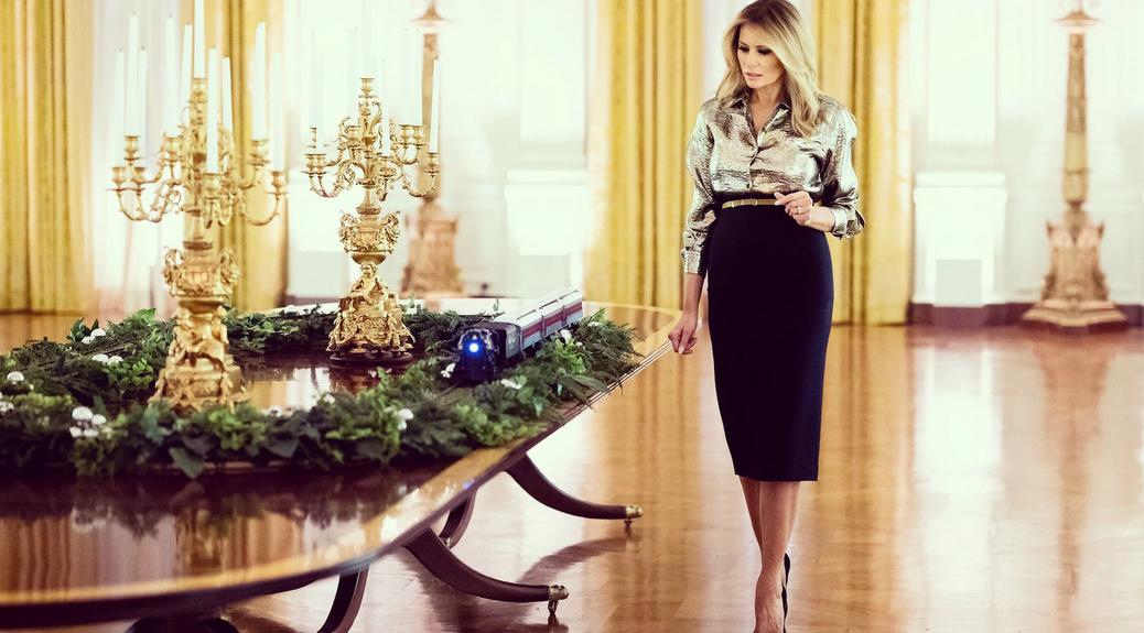 Melania Trump reveló la decoración de la Casa Blanca para la Navidad 2020