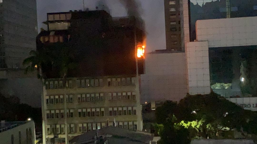 Incendio Saren Caracas - ACN