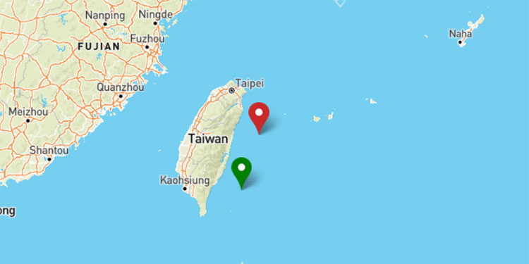 Sismo en las costas de Taiwán - ACN
