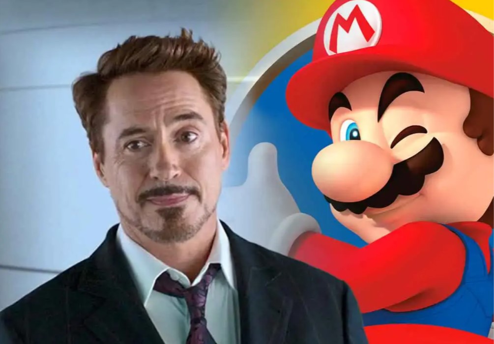 Robert Downey Jr Super Mario