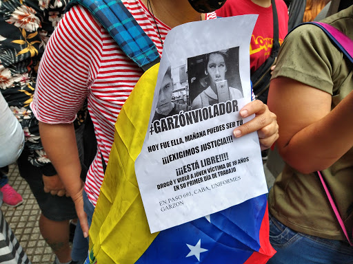 Venezolanos marchan en Argentina 