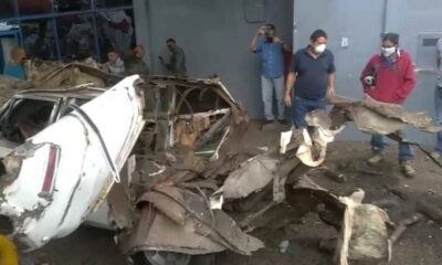 Explosión de un vehículo en Barquisimeto - ACN