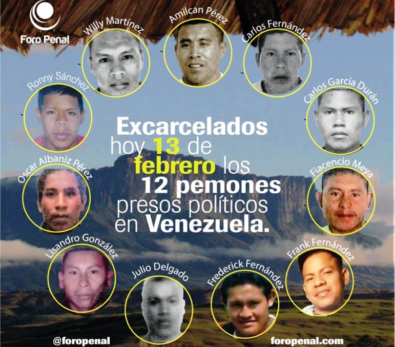 Excarcelan a doce indígenas - noticiasACN