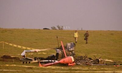 Se estrelló helicóptero en Uruguay - ACN