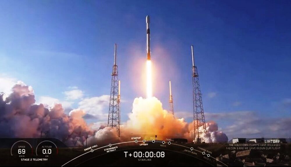 SpaceX lanza 60 nuevos satélites Starlink - noticiasACN
