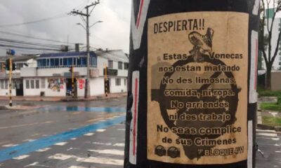 Panfletos xenofóbicos contra venezolanos - ACN