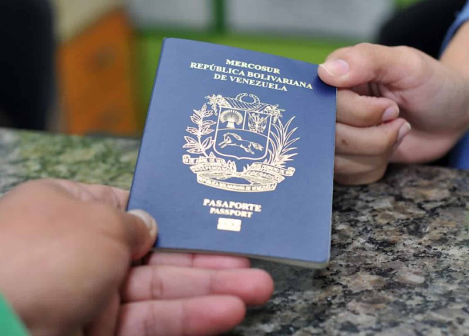 pasaporte venezolano en el exterior - acn