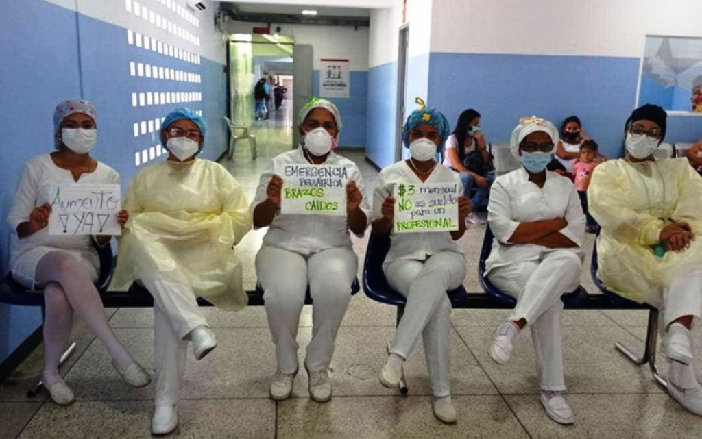 Policía impidió a enfermeras manifestar - noticiasACN