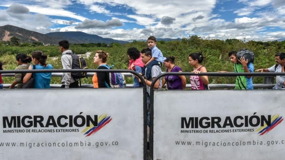 Registro de migrantes venezolanos en Colombia - ACN