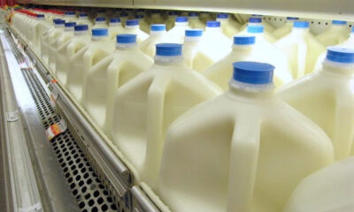 Escasez de productos lácteos