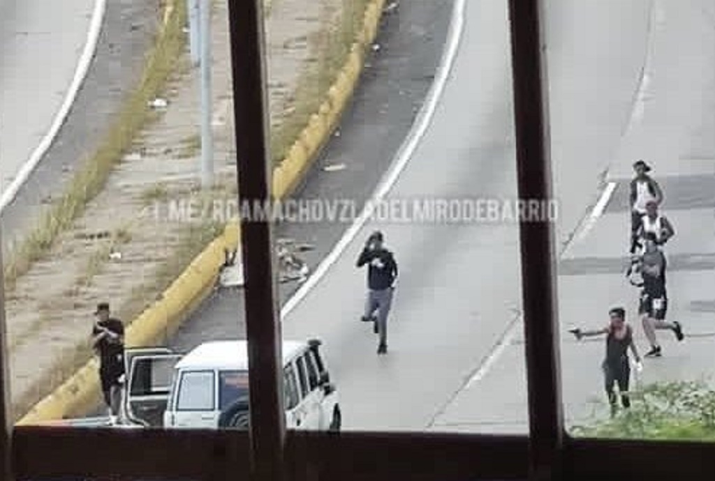 Guaidó retó a Nicolás Maduro a intervenir Cota 905 - noticiacn