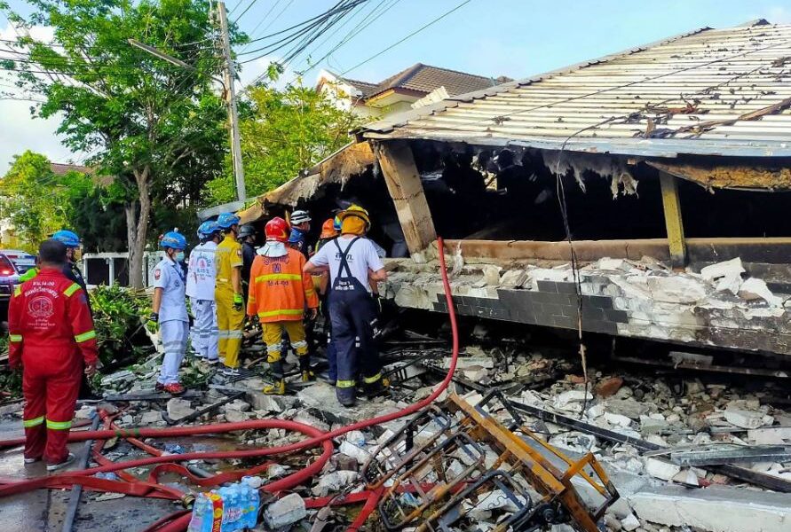 Derrumbe de casa en Tailandia - ACN
