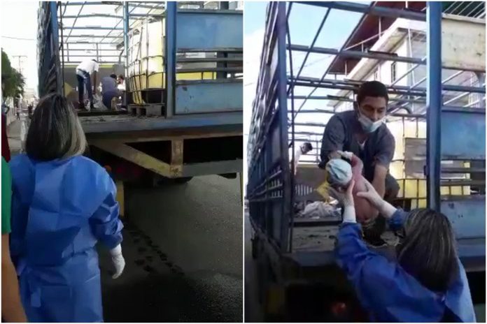 Mujer dio a luz en un camión en Guárico - ACN
