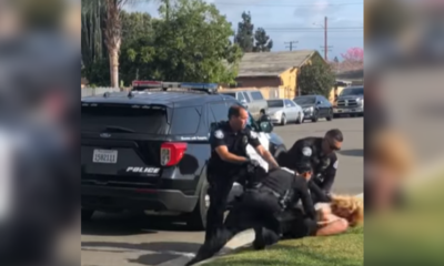 policía california suspendido agresión- acn