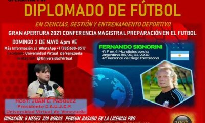 Inicia Diplomado de Fútbol 2021 - noticiacn