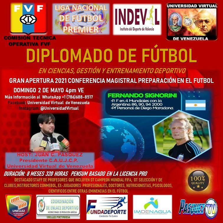 Inicia Diplomado de Fútbol 2021 - noticiacn