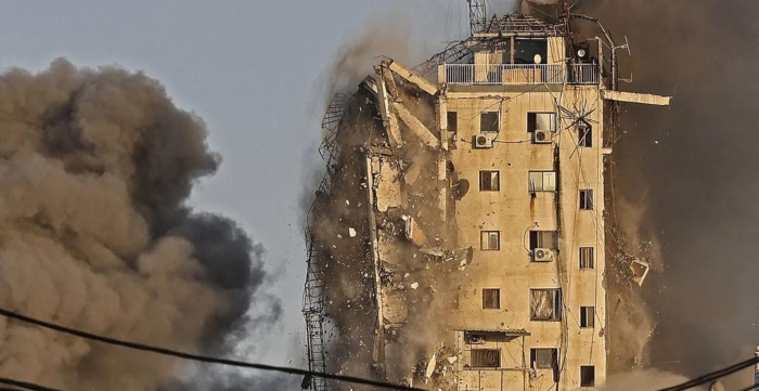 Israel derriba otro edificio en Gaza  