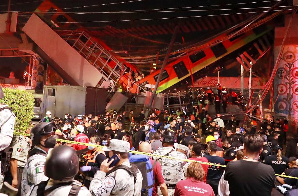 Metro cae en Ciudad de México - noticiacn