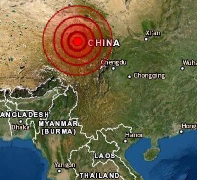 terremoto magnitud 7 china- acn