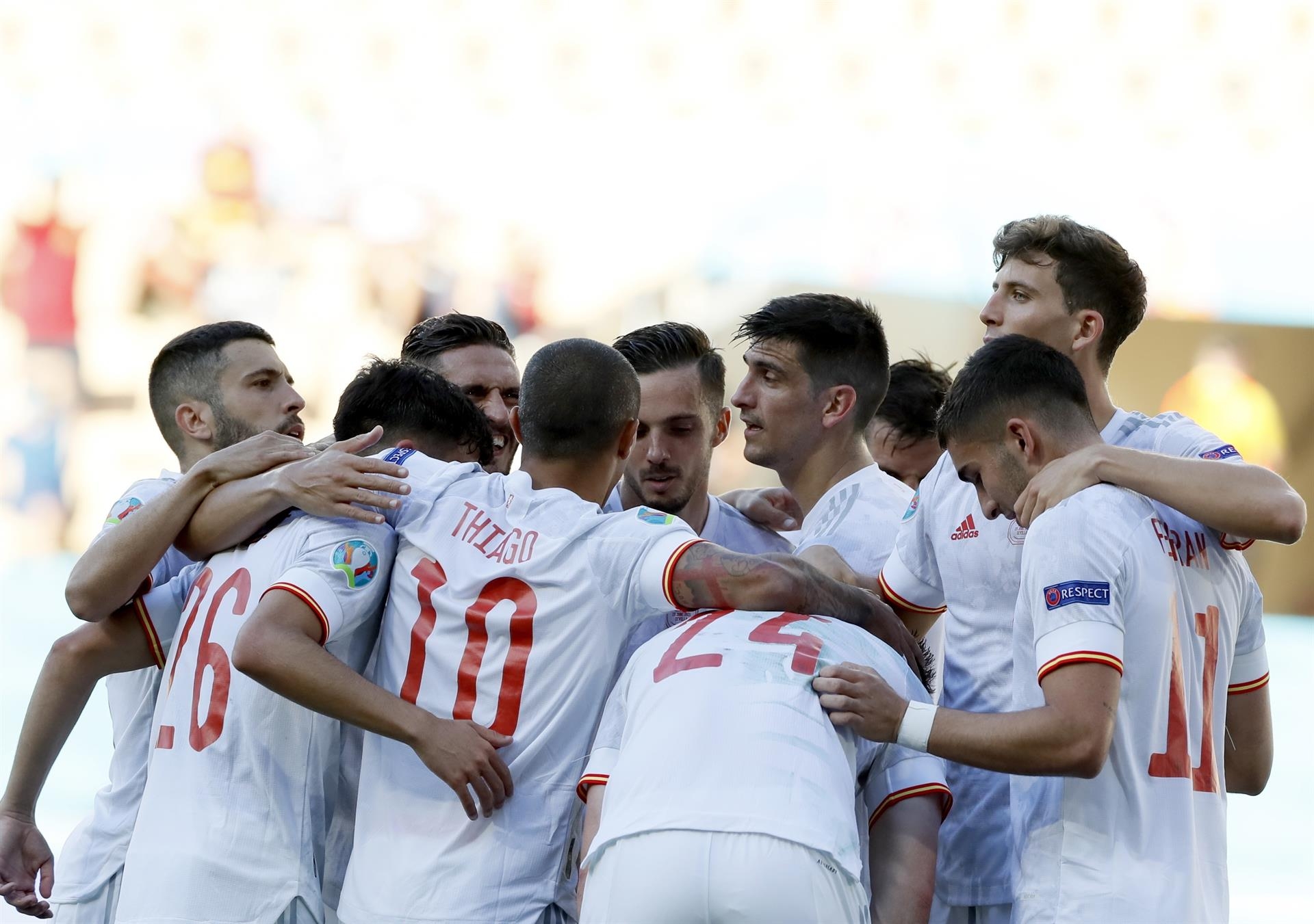 España goleó a Eslovaquia - noticiacn