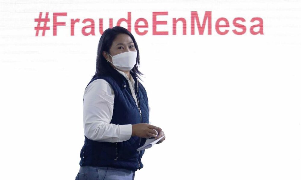 Fujimori denunció fraude sistemático - noticiacn