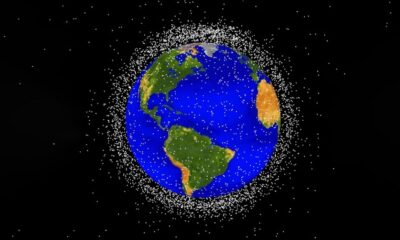 satélites en la tierra