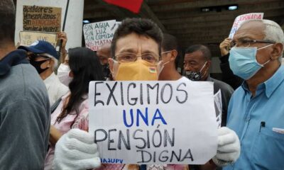 pensionados protestaron condiciones de vida- acn