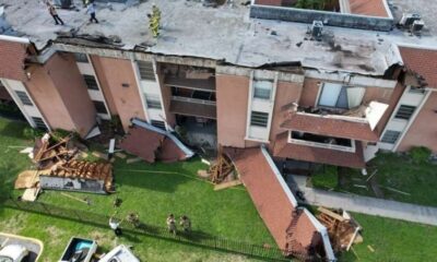 Derrumbe techo edificio Miami - ACN