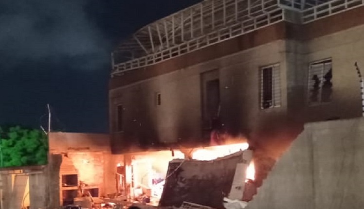 Incendio en edificio en Maracaibo - ACN