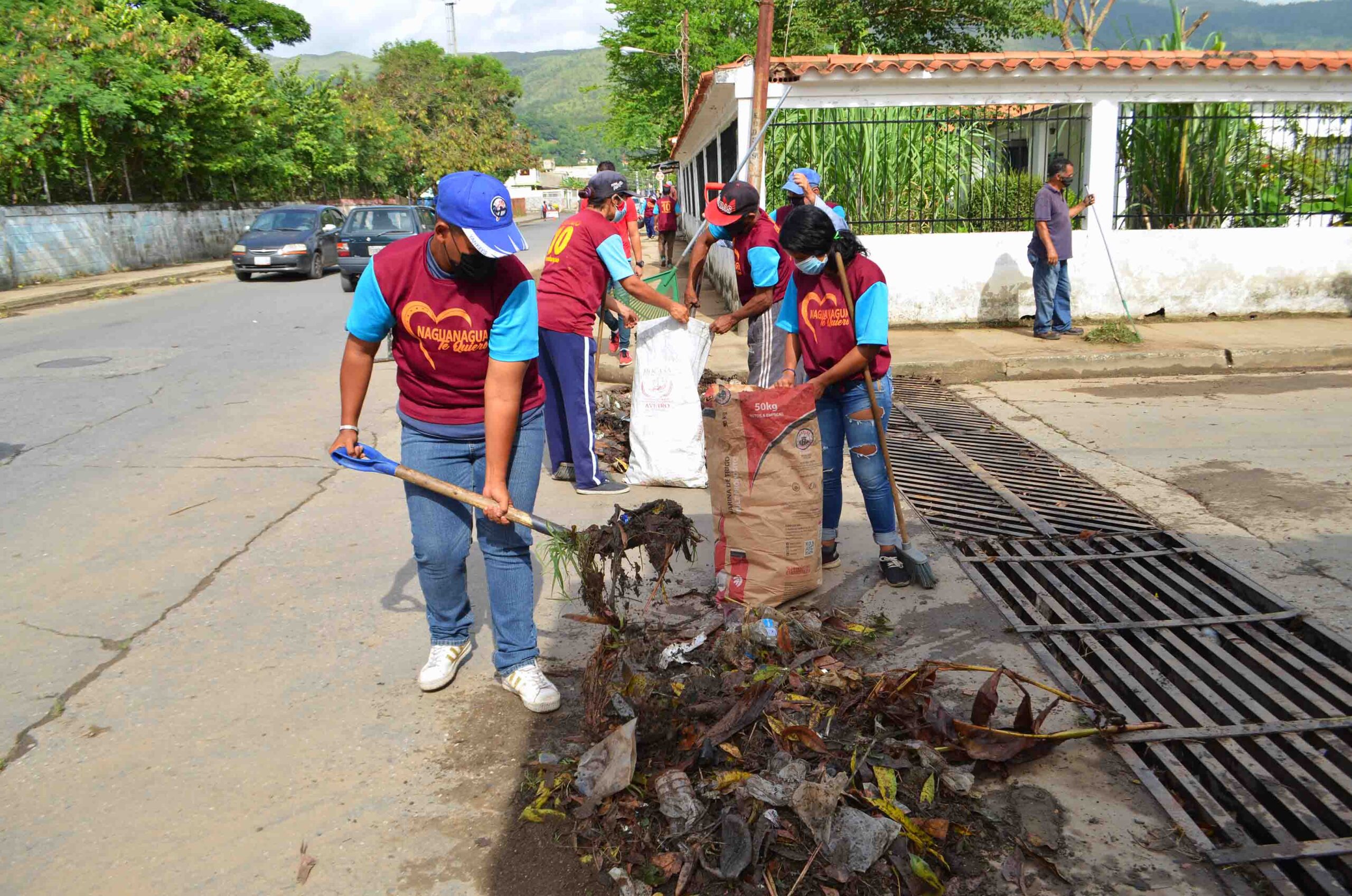 Cuadrillas recogieron desechos en Naguanagua