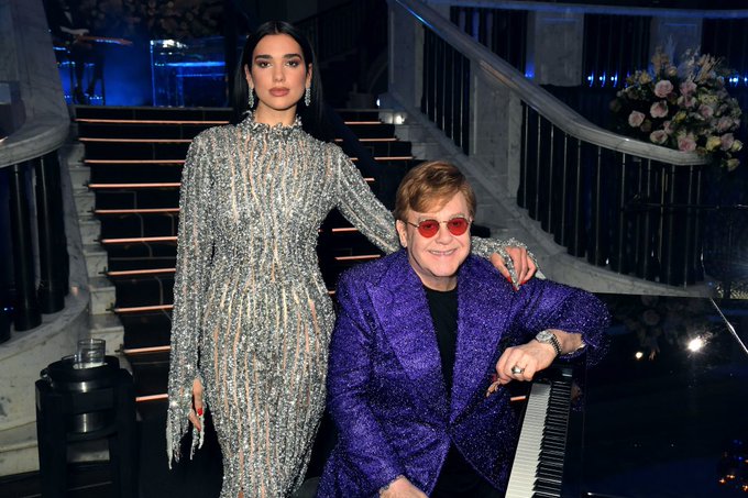 Dua Lipa y Elton John- acn
