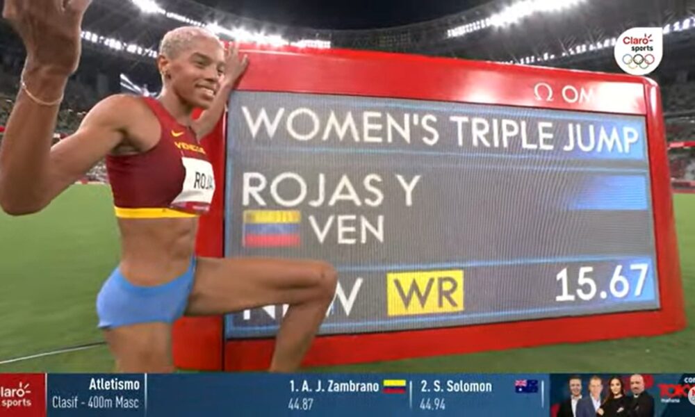 Yulimar Rojas oro y récord mundial - noticiacn