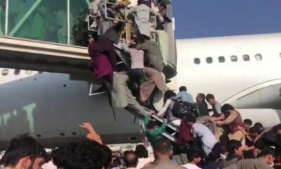 Caos en el aeropuerto de Kabul
