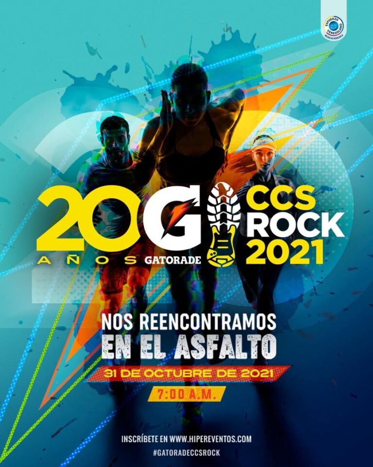 Comienzan las inscripciones para la carrera Gatorade Caracas Rock