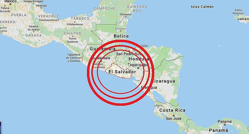 Sismo en El Salvador - ACN